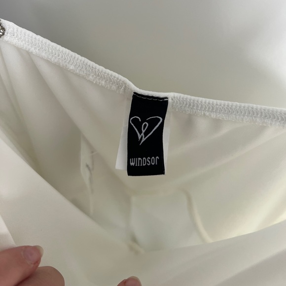 White Windsor jumpsuit - Picture 5 of 6